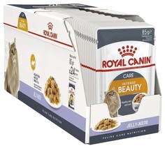 Влажный корм Royal Canin Intense Beauty в желе для кошек 85 г x 12 шт