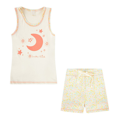 Пижама детская Lucky Child, бежевый, р. 116