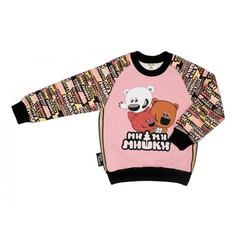 Толстовка детская Lucky Child, розовый, р. 122