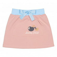 Юбка детская Lucky Child, розовый, р. 86