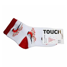 Носки женские Touch белые 23-25