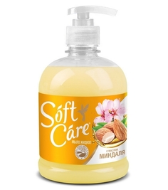 Мыло Romax Soft Care жидкое с миндальным маслом, 500 г