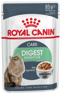 Влажный корм для кошек Royal Canin Digest Sensitive, при деликатном пищеварении, 85г