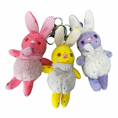 Мягкая игрушка брелок Заяц NN