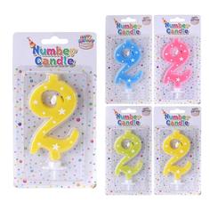 Свеча праздничная Koopman Цифры в ассортименте