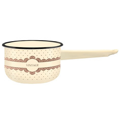 Ковш Appetite Vintage эмаль 1,5л цил без кр