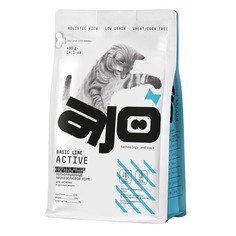 Сухой корм AJO Cat Аctive для активных взрослых кошек 0,4 кг