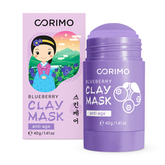 Маска для лица в стике Corimo с Коллагеном и голубикой 40 г