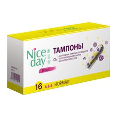 Тампоны Niceday Нормал 16 шт