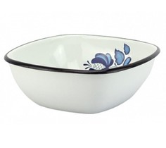 Миска эмал 1,0л квадратн. 0307К/4М No Brand
