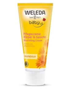 Крем для тела Weleda Calendula Moisturizing Body Cream с календулой детский 75 мл