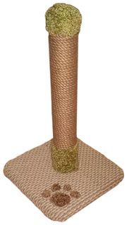 Столб-когтеточка КИСМИТ СТ6-50-С, 30x30x50 см