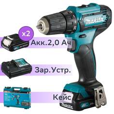 Акк. безударная дрель-шуруповерт Makita DF333DWAE
