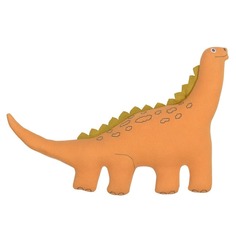 Игрушка мягкая вязаная Динозавр toto из коллекции tiny world 42х25 см No Brand