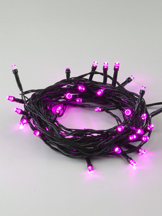 Светодиодная гирлянда Uniel 220V розовый ULD-S0500-050/DGA Pink IP20 UL-00007306