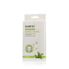 Маска для лица Shifei Deep Purifying очищающая Пузырьковая 2шт
