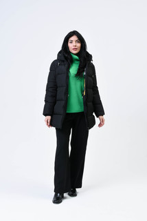 Пальто женское Maritta 26-3026-10 черное 46 EU