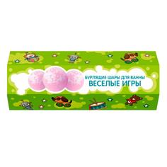 Бомбочки Cafe mimi Веселые игры с экстрактом фейхоа и масло авокадо 40 г х 3 шт