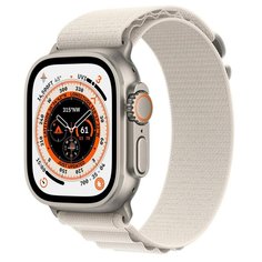 Умные часы Apple Watch Ultra GPS + Cellular 49мм Titanium Case with Starlight Alpine Loop