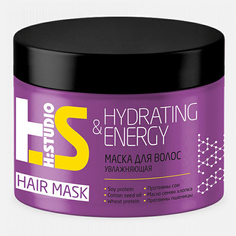 Маска для волос Romax H Studio Hydrating & Energy увлажняющая 300 г