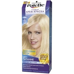 Краска для волос Palette холодный блонд N12