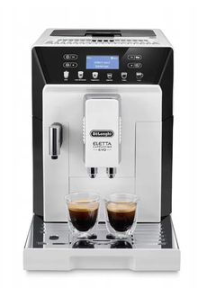 Кофемашина автоматическая Delonghi Eletta Cappuccino Evo ECAM 46.860.W серебристый Delonghi