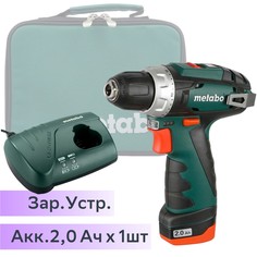 Акк. безударная дрель-шуруповерт Metabo PowerMaxx BS 12 V 600079500