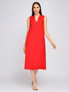 Платье женское Viserdi 10127 красное 46 RU