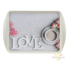 Поднос ДЕКО 43х30см Love Idea