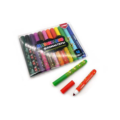 Фломастеры "Магические", ароматизированные, 12 цветов Intelligent