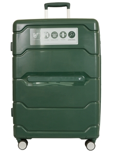 Чемодан унисекс Verage 136199 зеленый, L