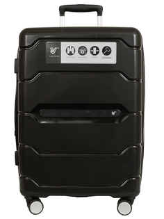 Чемодан унисекс Verage 136195 черный, M