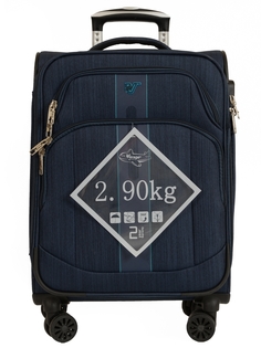 Чемодан унисекс Verage 135384 синий, S