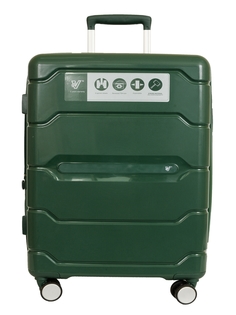 Чемодан унисекс Verage 136198 зеленый, M