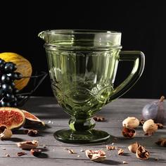 Кувшин Magistro «Ла-Манш», 1,1 л, цвет зелёный