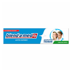 Зубная паста Blend-a-med Анти-кариес Деликатное отбеливание свежая мята 100 мл