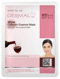 Маска для лица Dermal Wine Collagen Essence Mask 23 мл