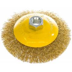 Щетка крацовка дисковая (115 мм; М14) для УШМ Biber 70973 тов-076220