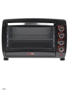Жарочный шкаф Centek CT-1532-46 Convection (черн) <46л> 2000Вт, Конвекция, 4режима No Brand