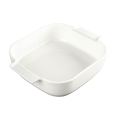 Форма для запекания с ручками, 1,3 л, 25?20?6 см, цвет белый No Brand