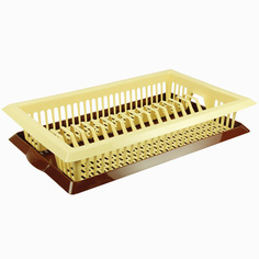 Сушилка для посуды "Мечта хозяйки" №3 (бело-красный) Alternativa