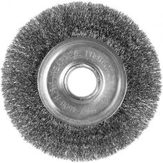 Щетка плоская металлическая (125х22 мм) для УШМ TUNDRA 1032365