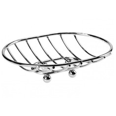 Мыльница Vanstore Neo настольная металлическая 12x8x5 см