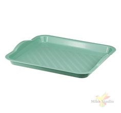 Поднос универсальный малый 25х29см. Фисташковый Idea