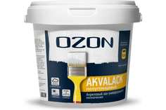 Универсальный акриловый лак OZON AKVALACK 0.9л/0.9кг АЛ-0,9 Ozone