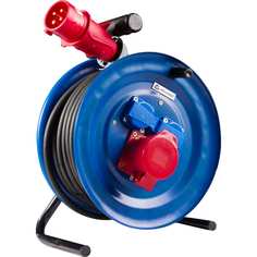 Промышленный силовой удлинитель Атлант КГ 4х2,5 10м на катушке 40185 Atlant