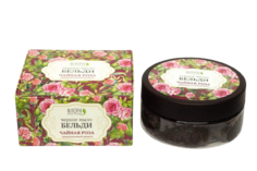 Черное мыло Бельди Чайная роза Flora