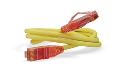 Hyperline PC-LPM-UTP-RJ45-RJ45-C5e-2M-LSZH-YL Патч-корд