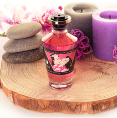 Интимное массажное масло с ароматом малины - 100 мл. Da Privet