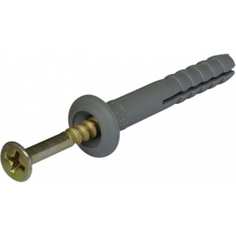 Дюбель-гвоздь Bohrer SM-G 6х40 цлиндр. борт, 200 шт. DGVG-SM-G-6/40-200